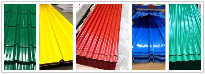 Building Material Dx51d PPGI/PPGL/Gi/Gl/Prepainted/Color Coated/Hot-DIP Electro/Galvanized/Zinc Coated/Galvalume/Roofing Sheet/Steel Coil Roofing Sheet